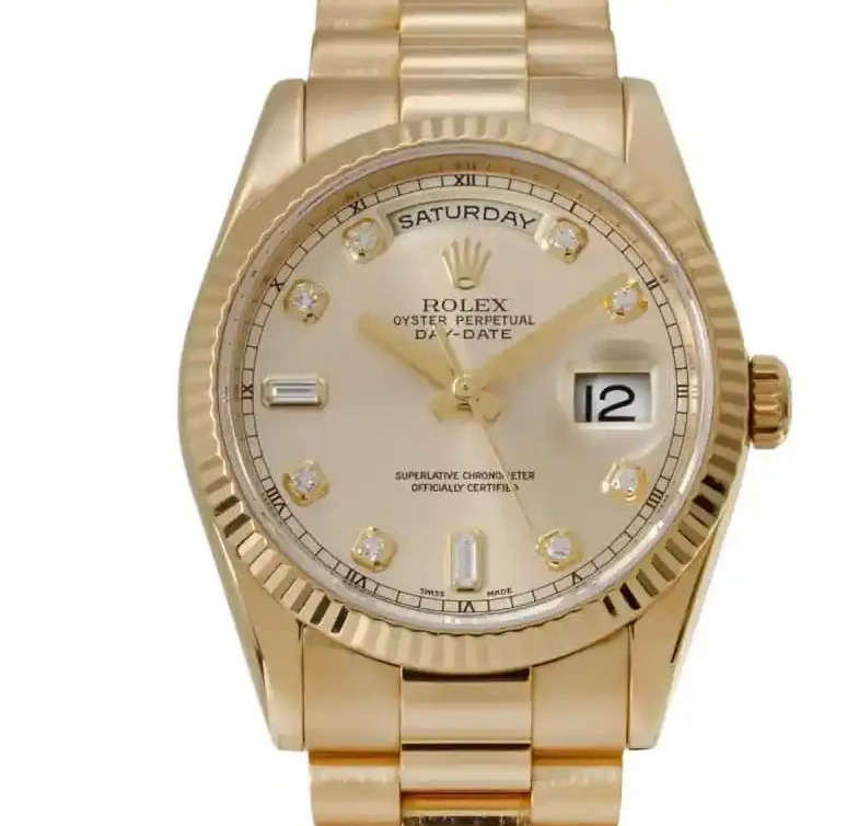 Prestigious Jewelers 118238 Yes Day-Date Rolex 0626